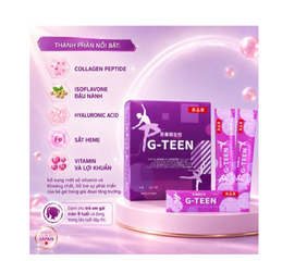 Siro bổ sung vitamin và khoáng chất cho bé gái trong giai đoạn tăng trưởng G-TEEN Kenko (30 gói x 15g)