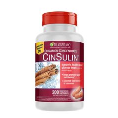 Ổn định đường huyết Trunature CinSulin USA 200 viên