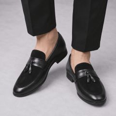 ( BAN L4 ) Giày lười nam công sở da mềm, Giầy tây nam Hàn Quốc chống nhăn chống xước đế chống trơn trượt có khâu
