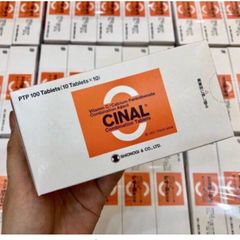 Viên uống trắng da, giảm thâm nám, ngừa mụn Cinal C Vitamin C Nhật Bản 100 viên