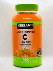Kẹo dẻo bổ sung vitamin C cho người lớn Kirkland Signature Adult Gummies C 250mg 180 viên