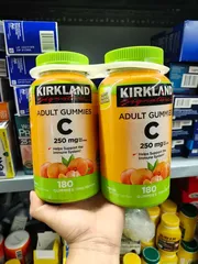 Kẹo dẻo bổ sung vitamin C cho người lớn Kirkland Signature Adult Gummies C 250mg 180 viên