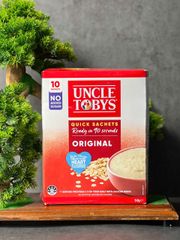 Yến mạch Úc Uncle Tobys Rolled Oats hộp 10 túi