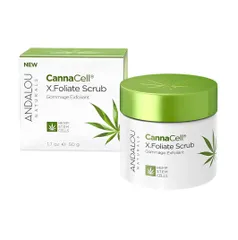 Tẩy tế bào chết cho da mặt - Andalou CannaCell® X.Foliate Scrub - 50g