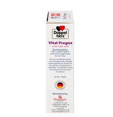 Viên uống bổ sung vitamin và khoáng chất cho phụ nữ mang thai Doppelherz Aktiv Vital Pregna (Hộp 30 viên)