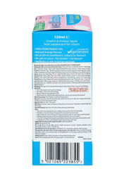 Siro bổ sung vitamin khoáng chất cho trẻ Vitabiotics Wellbaby Multi-Vitamin Liquid (150ml)