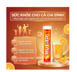 Viên sủi giúp bổ sung Vitamin MyVita Multi SPM vị cam (20 viên)