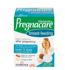 Viên bổ sung vitamin và khoáng chất cho phụ nữ cho con bú Vitabiotics Pregnacare Breast Feeding (6 vỉ x 14 viên)