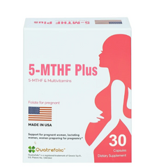 Viên bổ sung 5-MTHF, vitamin, khoáng chất cho phụ nữ mang thai 5-MTHF Plus (3 vỉ x 10 viên)