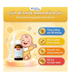 Dung dịch bổ sung vitamin cho trẻ Buona Bounavit Baby (20ml)