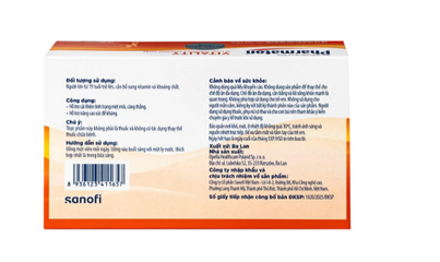 Viên uống bổ sung năng lượng Pharmaton Vitality Sanofi hỗ trợ cải thiện tình trạng mệt mỏi, căng thẳng, nâng cao sức đề kháng dạng vỉ (5 vỉ x 10 viên))