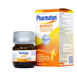 Pharmaton Energy 30 Viên – Bổ Sung Vitamin & Khoáng Chất Hỗ Trợ Tăng Năng Lượng, Giảm Mệt Mỏi