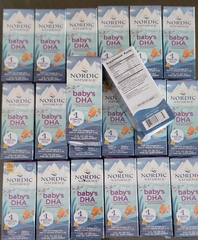 Dung dịch hỗ trợ cải thiện thị lực cho trẻ từ 0 tháng tuổi Nordic Naturals Baby's DHA (60ml)