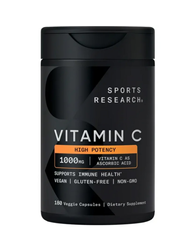 Viên uống bổ sung Vitamin C Sports Research 1000mg 180 V