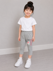 Quần legging co giãn mềm mát micky cute đáng yêu cho bé gái mùa hè