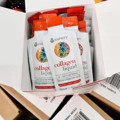 Collagen Dạng Nước Hương Vị Berry Youtheory Collagen Liquid [30 gói x 30 mL] - Hỗ Trợ Da/Móng/Tóc - S/P Chuẩn Mỹ