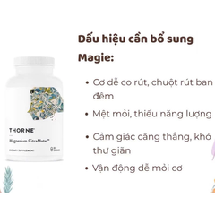 Viên uống Thorne Magnesium CitraMate 90 viên 