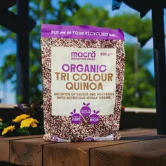 Macro Organic Quinoa Tri Colour 500g Ngũ Cốc Hữu Cơ Cho Gia Đình