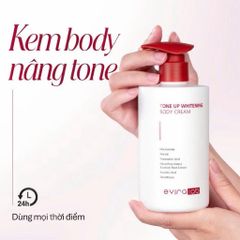 Kem Dưỡng Thể Nâng Tone, Cấp Ẩm Eviralab Tone Up Whitening Body Cream 300ml [ hàng nhập khẩu]
