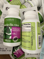 Viên uống bổ não ginkgo biloba 120mg 340 viên Usa