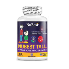NUBEST TALL 10+ CỦA MỸ - VIÊN TĂNG CHIỀU CAO VƯỢT TRỘI CHO TRẺ EM- MADE IN USA 60 VIÊN