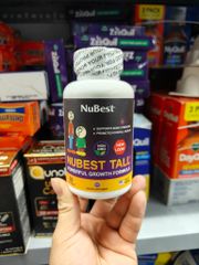 Viên uống hỗ trợ tăng chiều cao cho trẻ Nubest Tall 60 Capsules, sample New Look