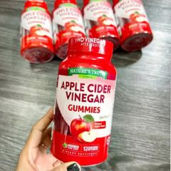 Kẹo Dẻo Giấm Táo Hữu Cơ Nature's Truth Organic Apple Cider Vinegar Gummies - 120 viên - Hỗ Trợ Giảm Cân & Duy Trì Vóc Dáng Thon Gọn - S/P Chuẩn Mỹ