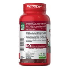Kẹo Dẻo Giấm Táo Hữu Cơ Nature's Truth Organic Apple Cider Vinegar Gummies - 120 viên - Hỗ Trợ Giảm Cân & Duy Trì Vóc Dáng Thon Gọn - S/P Chuẩn Mỹ