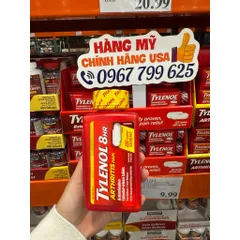 Tylenol 290v 650mg giúp giảm đau hạ sốt