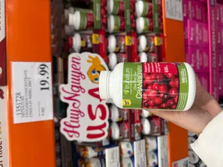Hộp 140 viên uống Cranberry Trunature 650mg hàng chuẩn Mỹ