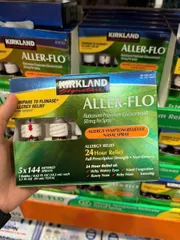 Set 5 chai Xịt Mũi Aller-Flo Kirkland của Mỹ