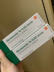 Kem bôi da DERMOVATE CREAM chuyên vảy nến viêm da cơ địa á sừng tổ đỉa giảm ngứa lupus ban đỏ tuýp 50g