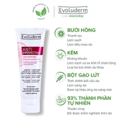 Kem Dưỡng Cho Da Dầu Mụn Evoluderm Anti-Imperfection Kiểm Soát Dầu Hỗ Trợ Giảm Mụn 50ml