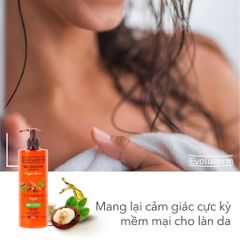 Gel Tắm Evoluderm Dưỡng Ẩm Mềm Mại Chiết Xuất Argan 500ml