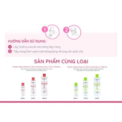 [EVOLUDERM] COMBO 02 Nước tẩy trang EVOLUDERM MICELLAR CLEANSING WATER DRY AND SENSITIVE SKIN 250ml