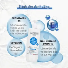 [EVOLUDERM] Sữa tẩy trang EVOLUDERM GENTLE MAKE-UP REMOVER - MOISTURIZING, WITH VITAMIN E - NORMAL SKIN 500ml
