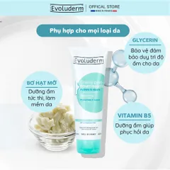 Kem dưỡng da chân Evoluderm chiết xuất bơ hạt mỡ 125ml