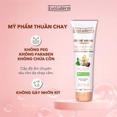 Kem dưỡng da tay và móng Evoluderm  thuần chay giúp da tay mềm mịn, dưỡng ẩm và phục hồi da tay (QT)