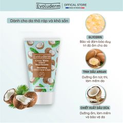 Kem dưỡng da tay và móng Evoluderm  thuần chay giúp da tay mềm mịn, dưỡng ẩm và phục hồi da tay (QT)