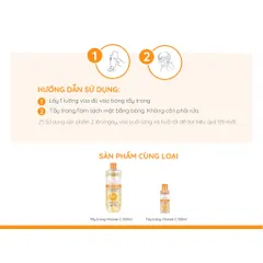 [EVOLUDERM] Nước Tẩy Trang EVOLUDERM VITAMIN C MICELLAR WATER DULL SKIN LACKING RADIANCE ORANGE EXTRACT 500ml