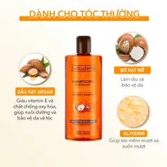 Dầu gội không silicon Evoluderm giúp dưỡng tóc suôn mượt và phục hồi tóc 400ml (QT)