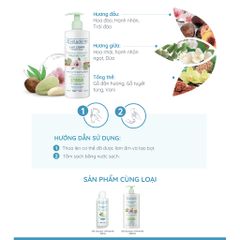 Gel Tắm Evoluderm Dưỡng Ẩm Mềm Mại Chiết Xuất Hạnh Nhân 500ml