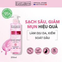 Gel Rửa Mặt Evoluderm Anti-Imperfections Chiết Xuất Bưởi Hồng Và Kẽm PCA Dành Cho Da Dầu Mụn 250ML(20390)