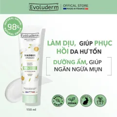 Tẩy tế bào chết mặt Evoluderm thiên nhiên thuần chay giúp làm sạch da, giảm mụn, trắng da 150ml (QT)