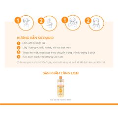 Sữa rửa mặt trắng da Evoluderm dạng gel rửa mặt, thuần chay, Vitamin C, dưỡng trắng da mặt 500ml