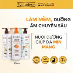 Sữa Dưỡng Thể Evoluderm Dưỡng Ẩm Dưỡng Sáng Mịn Màng Toàn Thân 500ml (QT)
