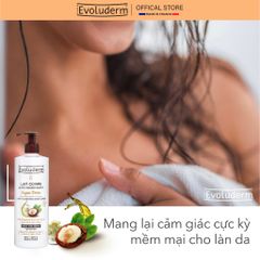 Sữa Dưỡng Thể Evoluderm Dưỡng Ẩm Dưỡng Sáng Mịn Màng Toàn Thân 500ml (QT)