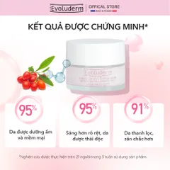 [Mẫu mới] Kem dưỡng trắng da chống lão hoa ban ngày Evoluderm bổ sung Collagen và Vitamin cho làn da rạng rỡ 50ml(18351)