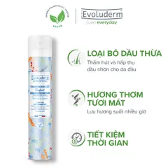Dầu Gội Khô Evoluderm Giúp Làm Sạch Tóc, Làm Phồng Tóc Cấp Tốc (QT)