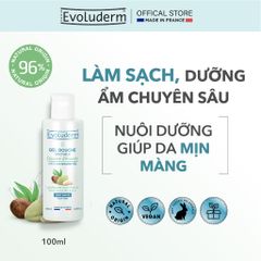 Sữa Tắm Không Sulfate Evoluderm shower nuôi dưỡng da mịn màng 100ml (đa dạng mùi hương)